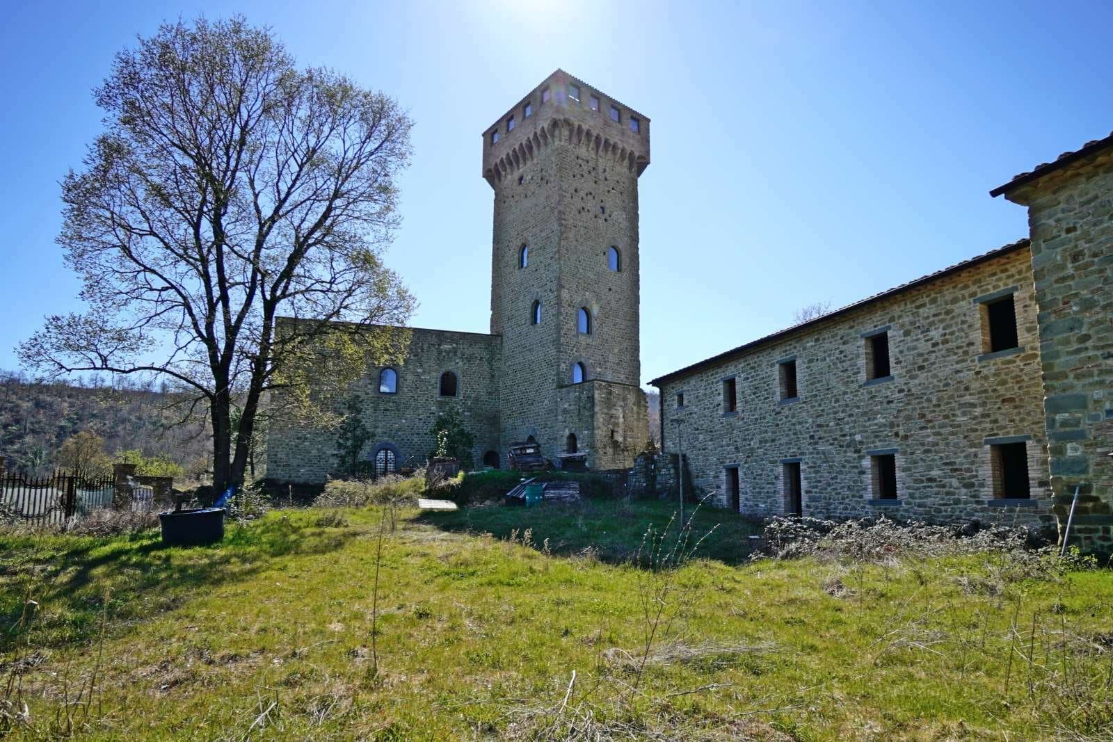 Partially Restored 11th Century Tower and Castle in Umbria 4