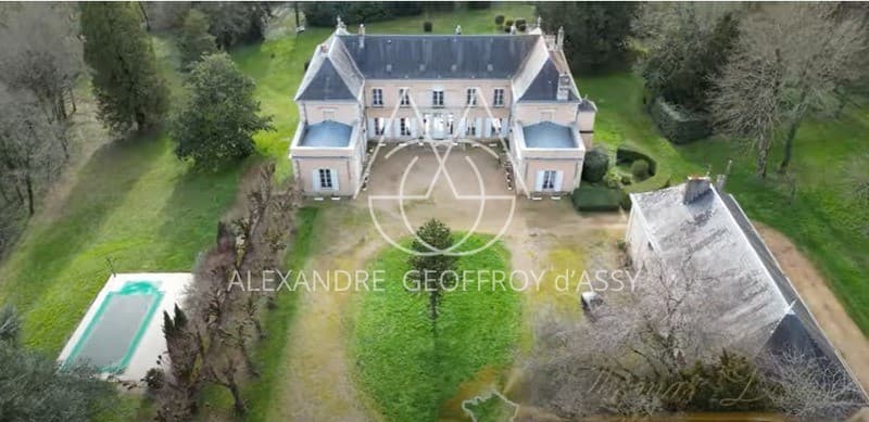 Authentic 19th Century Castle With Expansive Grounds And Guest Accommodations — in France