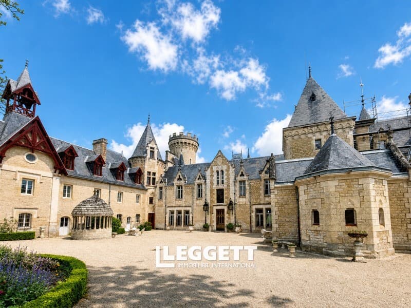 Elegant 19th Century Château With Private Spa And 13 Hectares Of Parkland