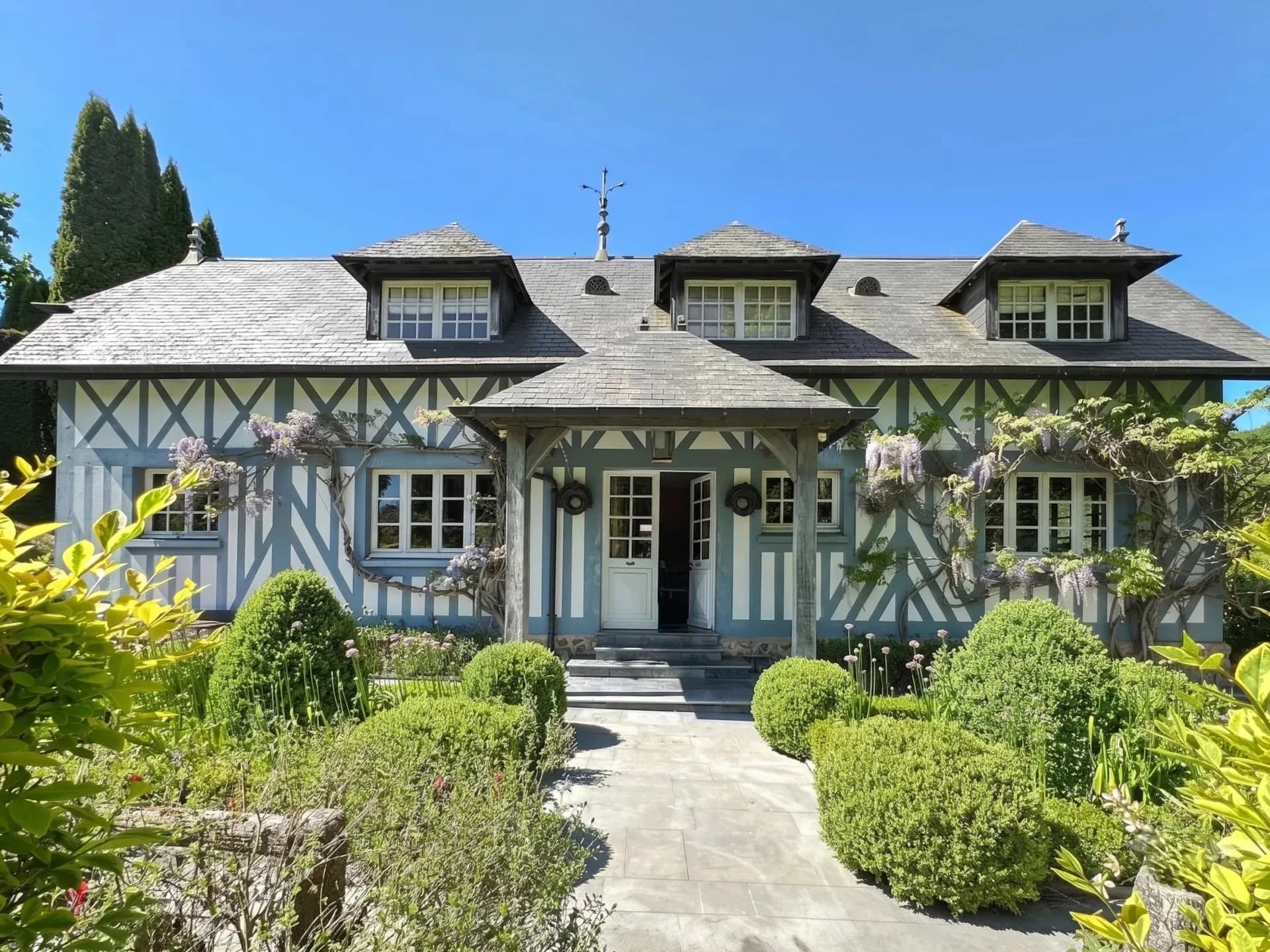 Exceptional 19th Century Manor with Guest Houses and Expansive Grounds 2