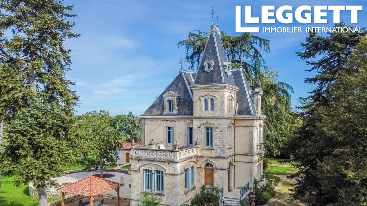 Stunning 1901 Château With Ornate Details And 12 Acres Of Grounds 2