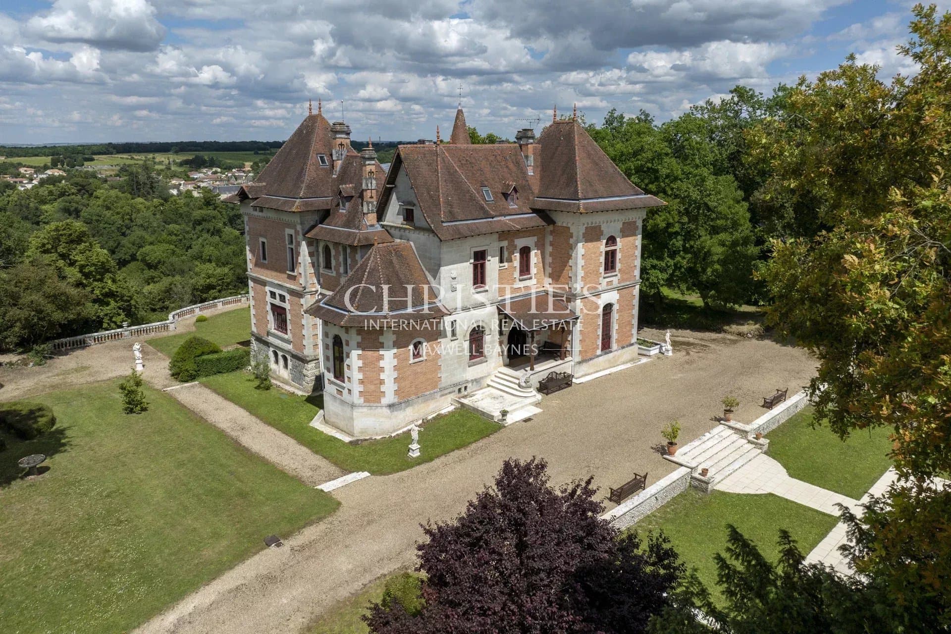 Stunning 19th Century Château With Heated Pool And Panoramic Views — Château for sale in France