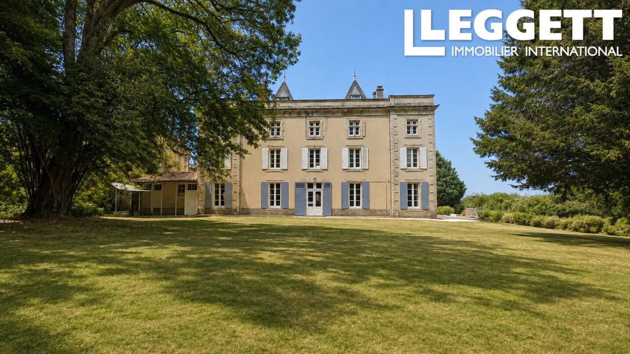 Superb 19th Century Château With 9 Bedrooms And Heated Swimming Pool 2