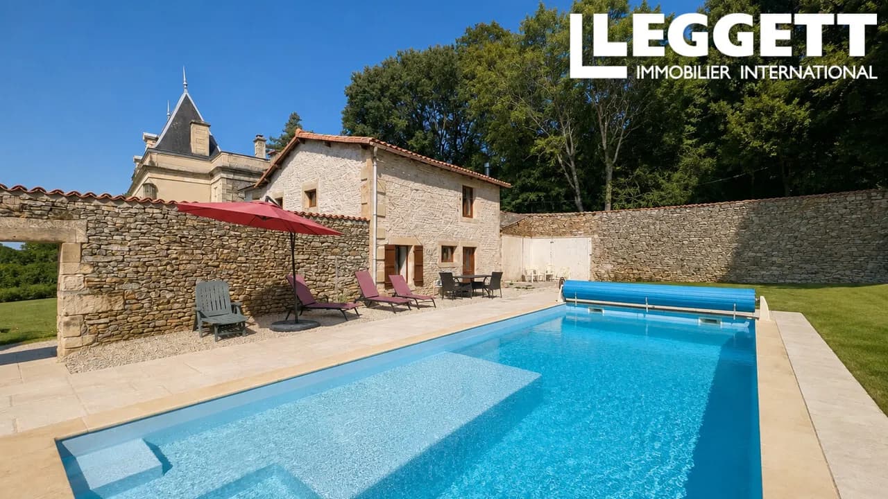 Superb 19th Century Château With 9 Bedrooms And Heated Swimming Pool 3