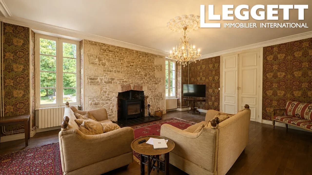 Superb 19th Century Château With 9 Bedrooms And Heated Swimming Pool 4