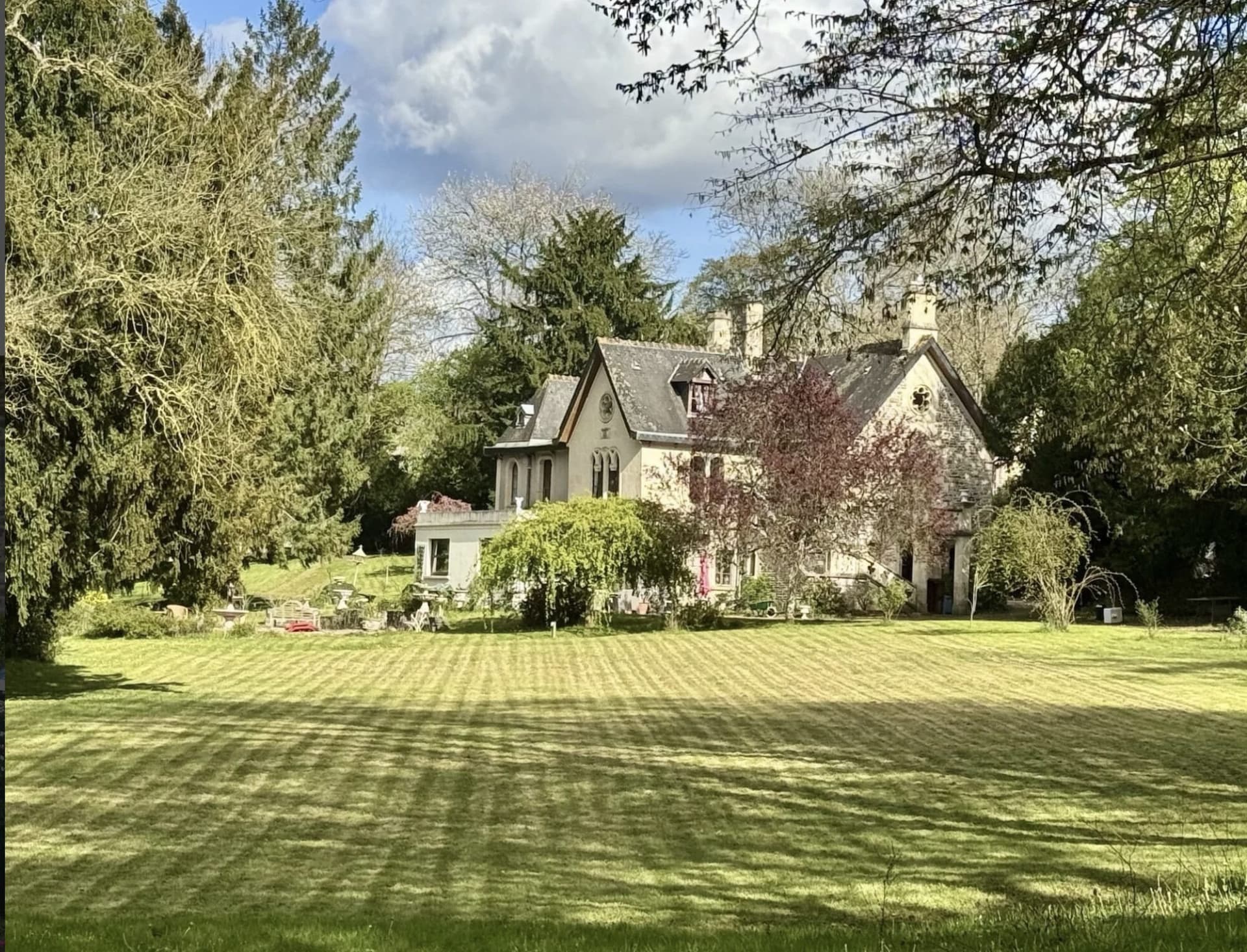 19th Century Neo-Gothic Castle With Suites And Landscaped Park 2