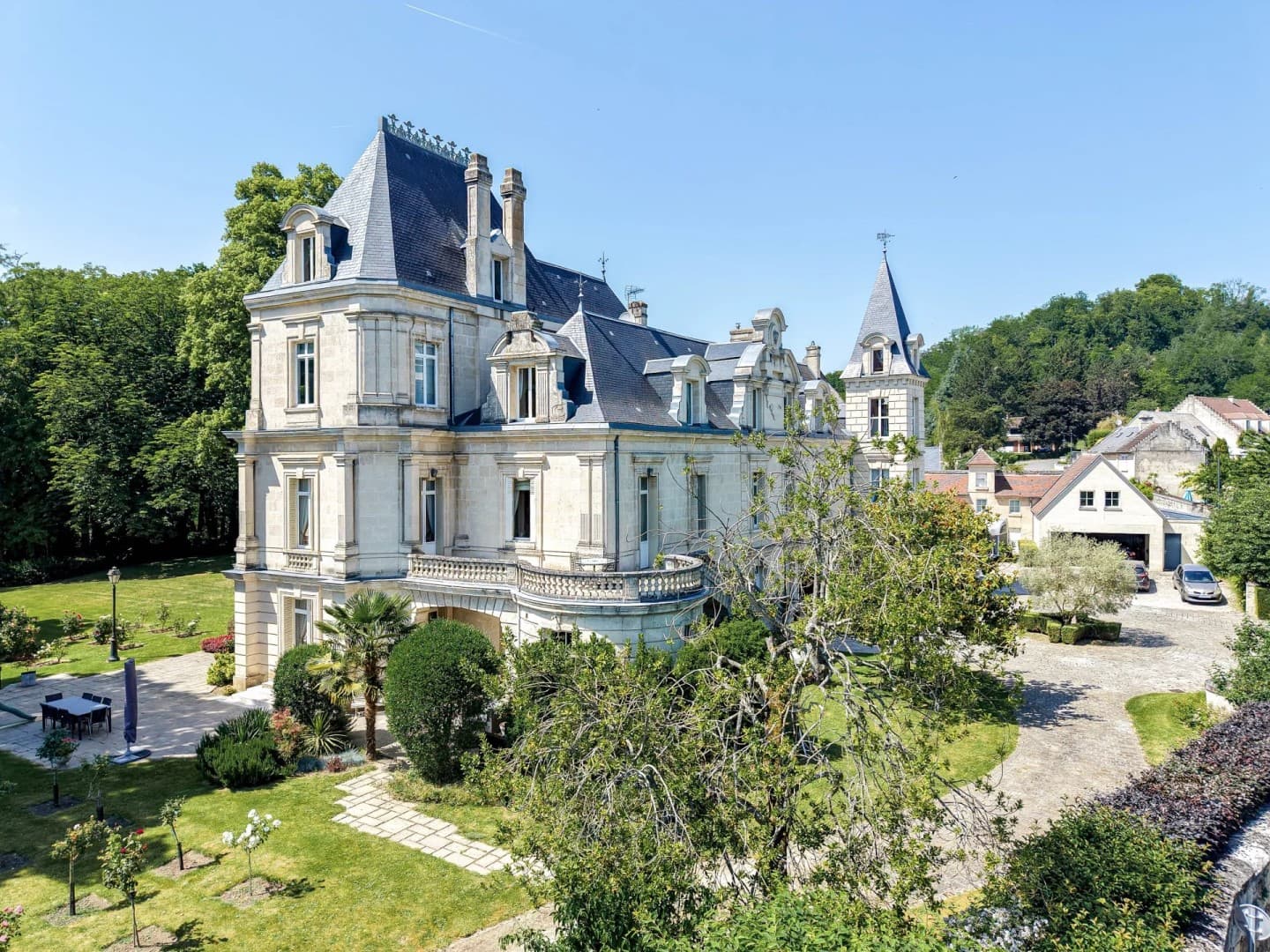Elegant 19th Century Château with Indoor Pool and Expansive Grounds 3