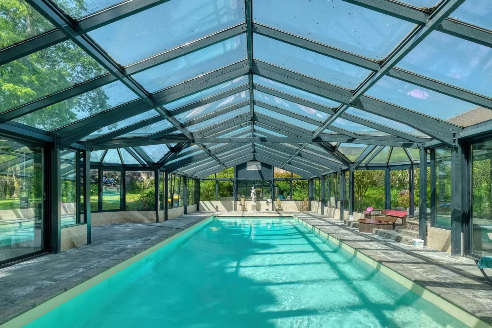 Elegant 19th Century Château with Indoor Pool and Expansive Grounds 5