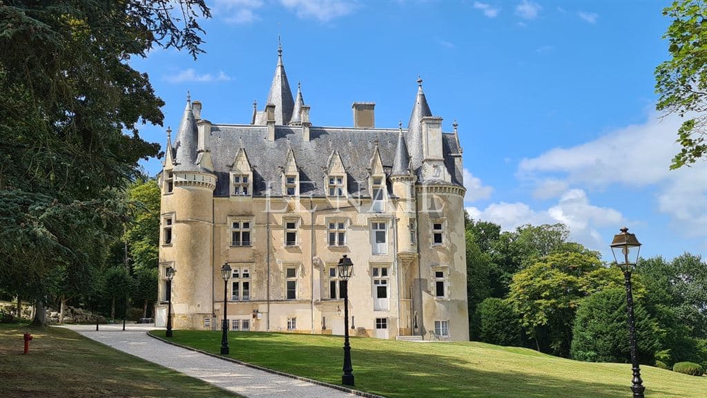 Magnificent Château With Extensive Grounds And Modern Amenities — Château for sale in France