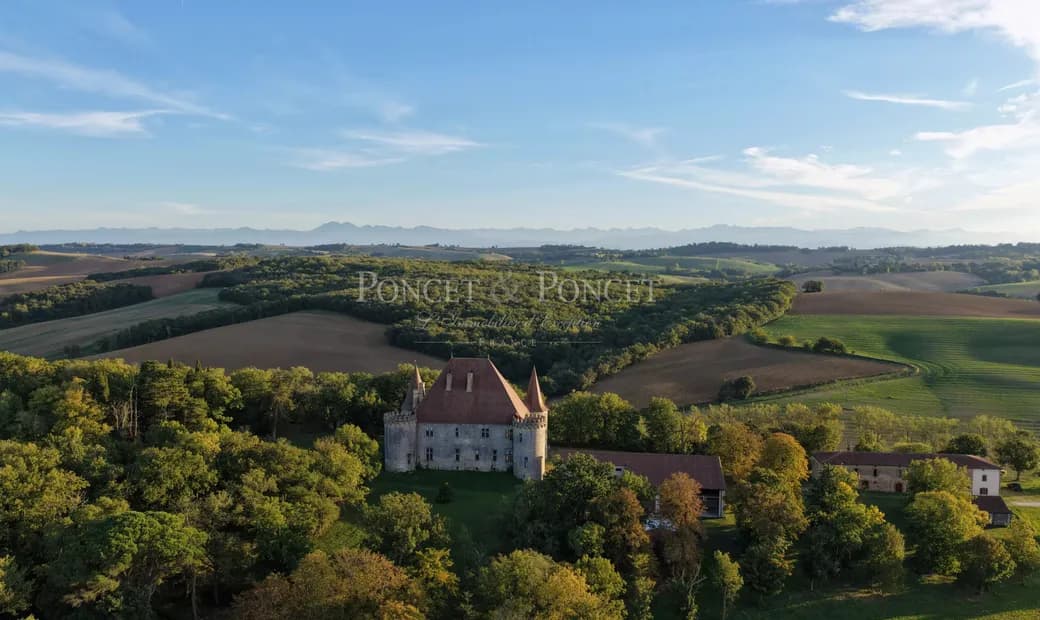 Historic Renaissance Château With Stunning Pyrenees Views 2