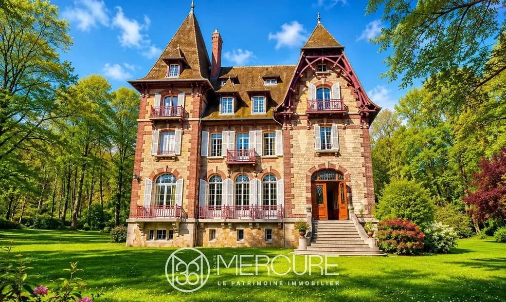 Renovated Château With 13 Bedrooms And 14,700m² Park