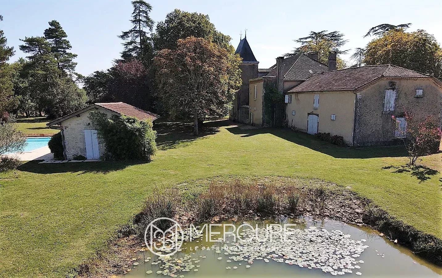 Charming 19th Century Castle With Pool And Expansive Park 5