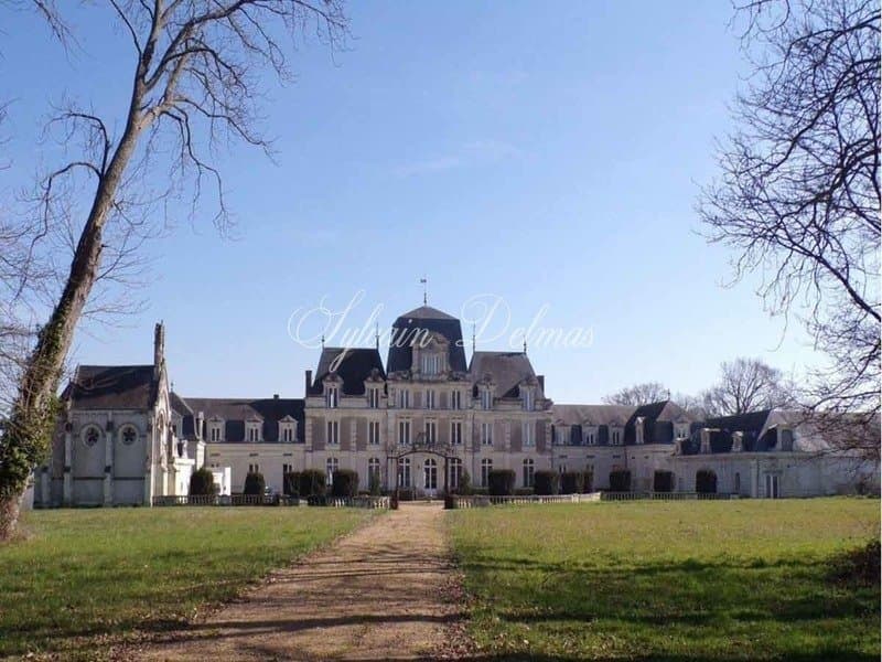 18th Century Château With 24 Bedrooms And 11 Hectares Near Angers — Château for sale in Angers, France