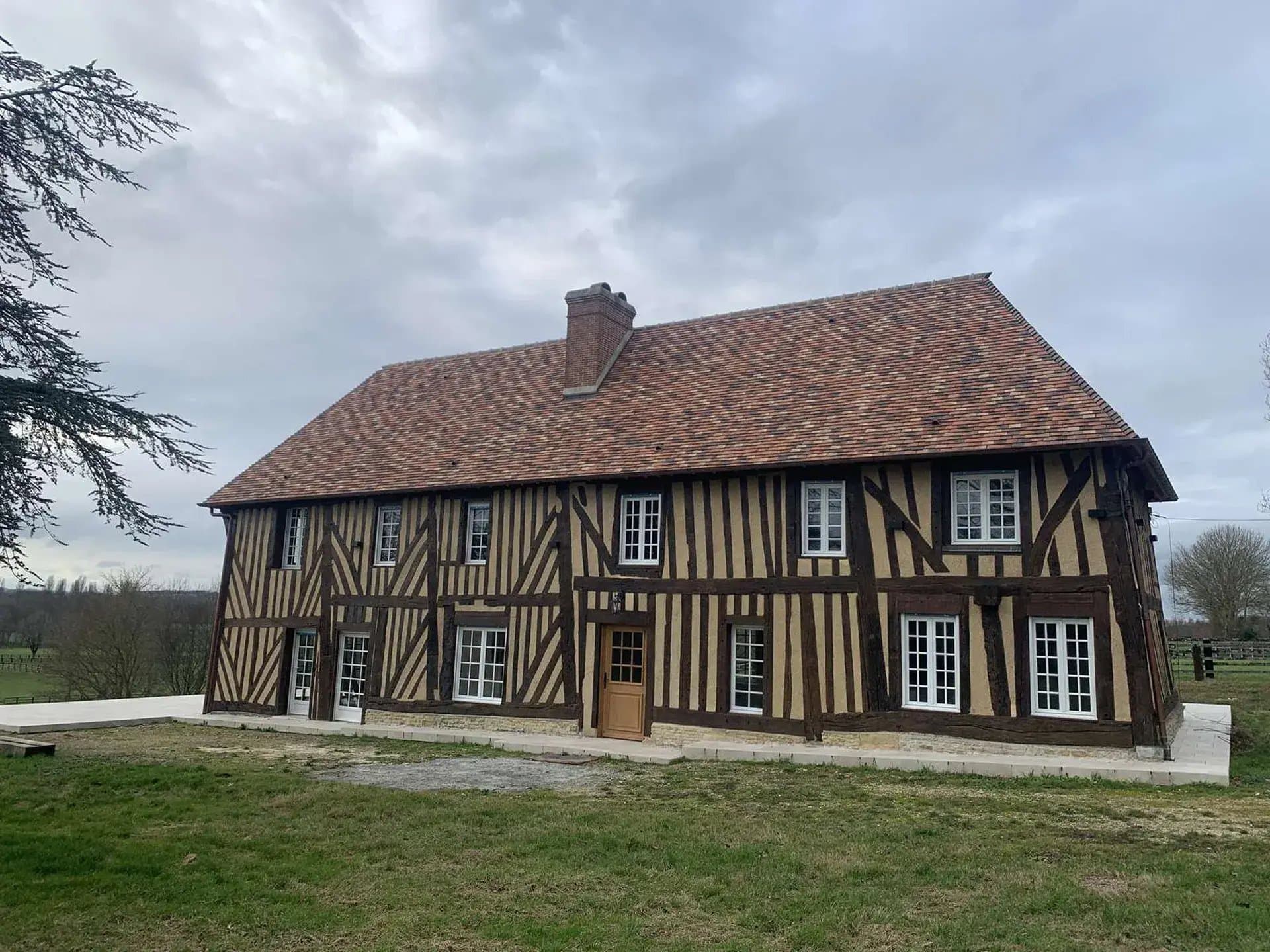 Charming 18th Century Norman Manor With Guest House And Swimming Pool — in Normandy, France