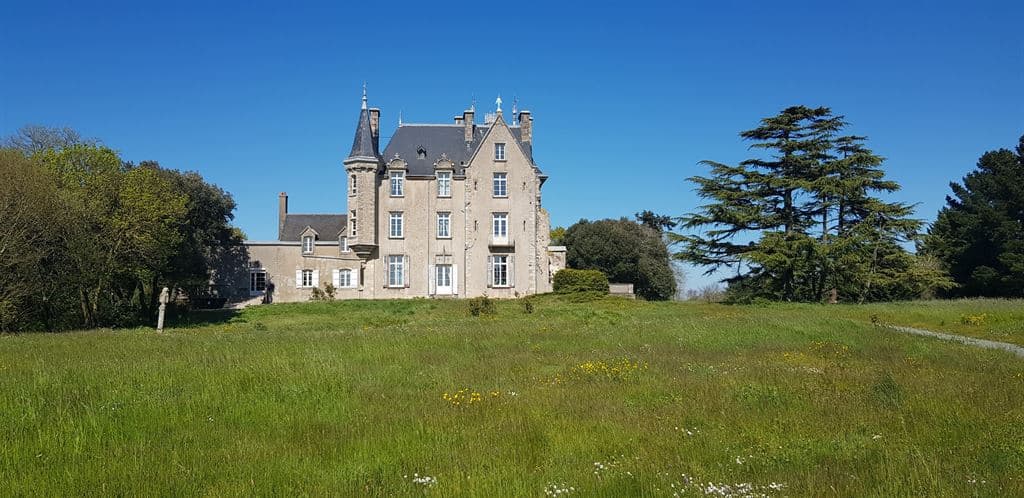 Elegant 19th Century Château With Stunning Views And Extensive Grounds — Château for sale in Maine-et-Loire, France