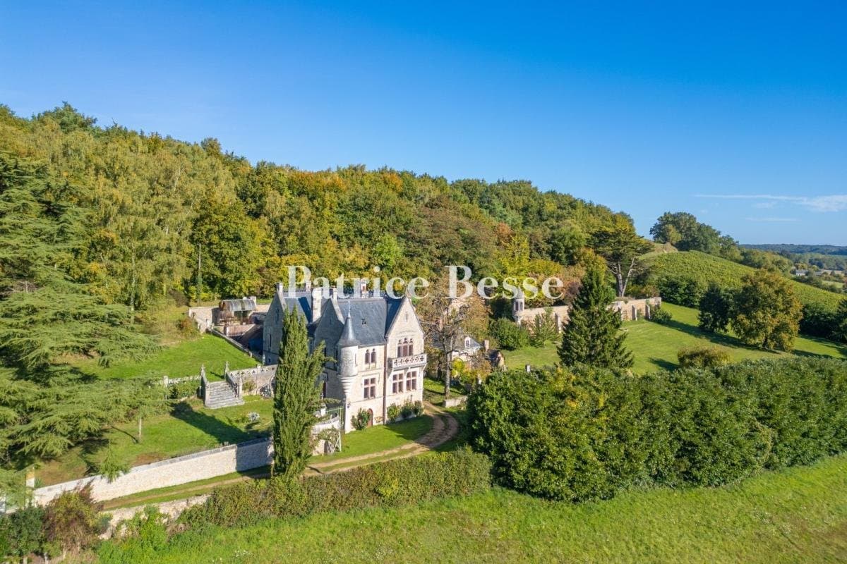 Neo-Gothic Château with Historical Monument Status in the Loire Valley 3
