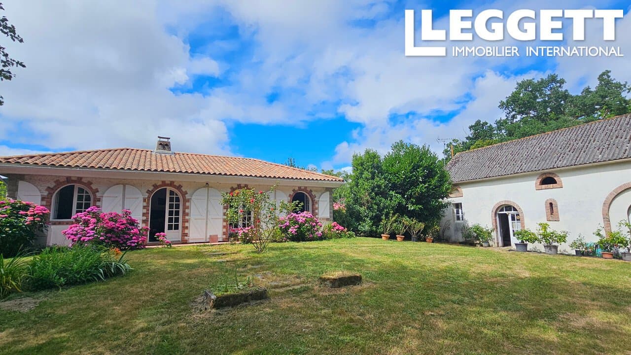 Charming Property on Former Château Site with Meadows and Woods — in Centre-Val de Loire, France