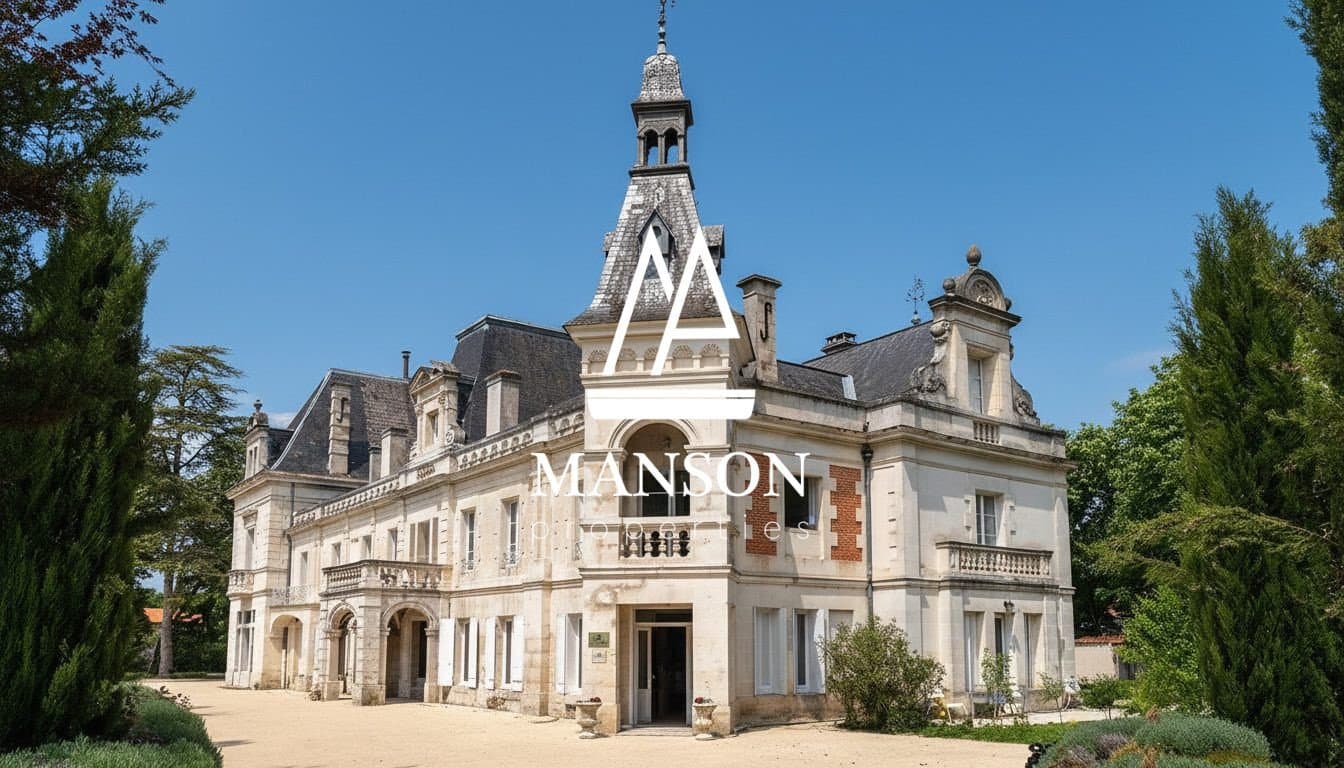 Elegant 19th Century Château With Extensive Grounds And Guest Accommodations 3