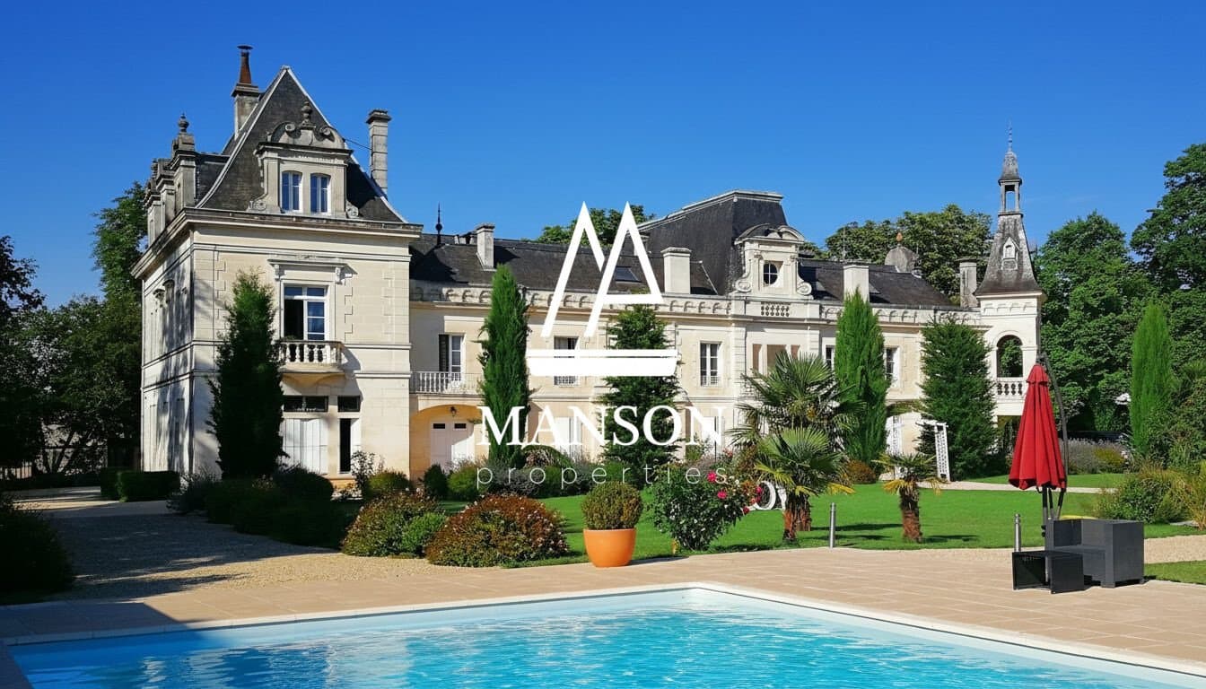 Elegant 19th Century Château With Extensive Grounds And Guest Accommodations 4