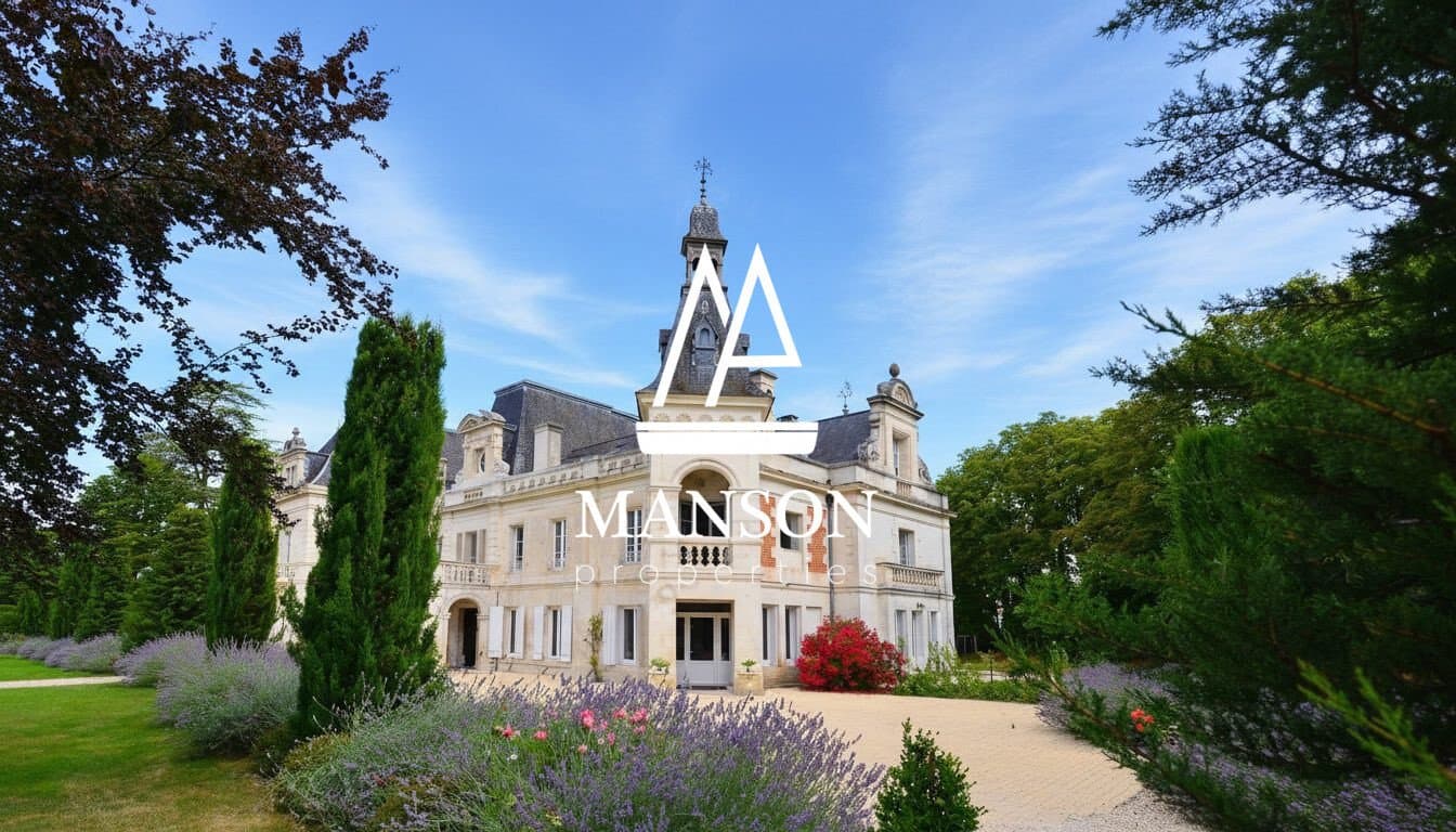 Elegant 19th Century Château With Extensive Grounds And Guest Accommodations 5