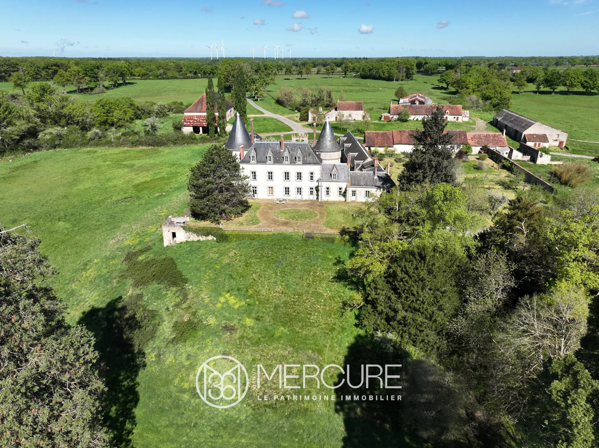 Historic 15th-16th Century Château With Expansive 108 Hectare Estate