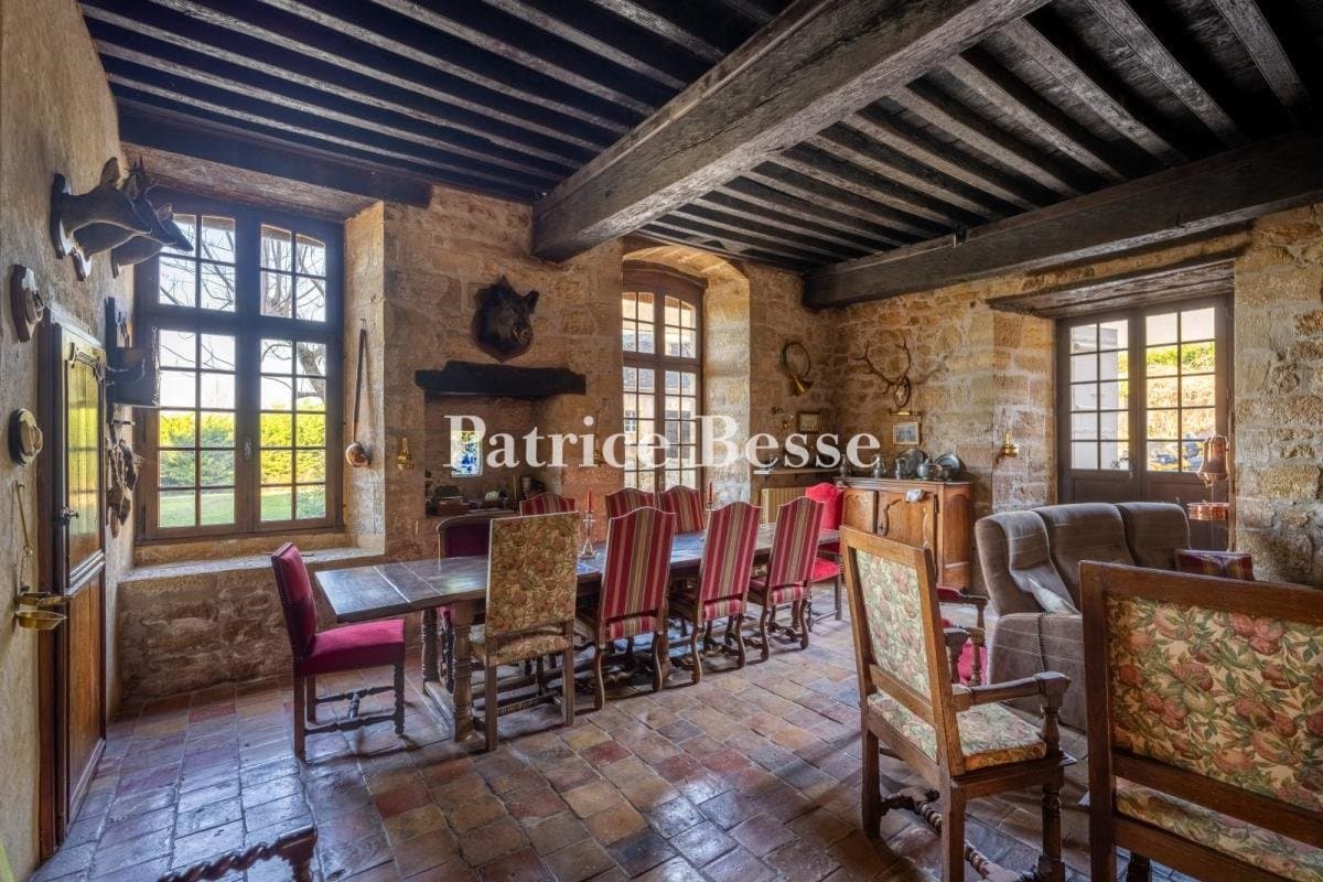 Historic 13th Century Château With Outbuildings And Panoramic Views 5