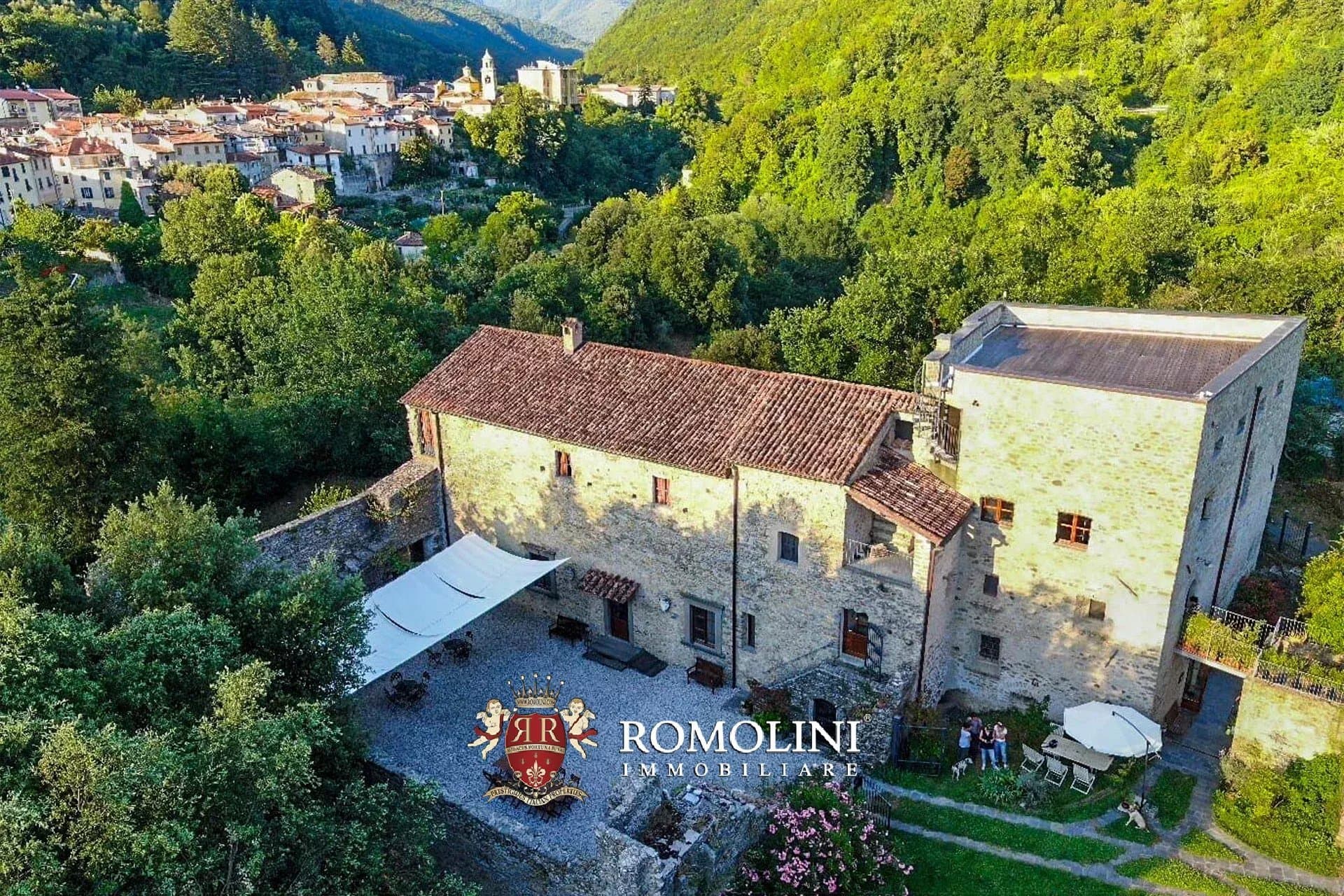 Charming Wine Estate With Medieval Castle And Vineyard