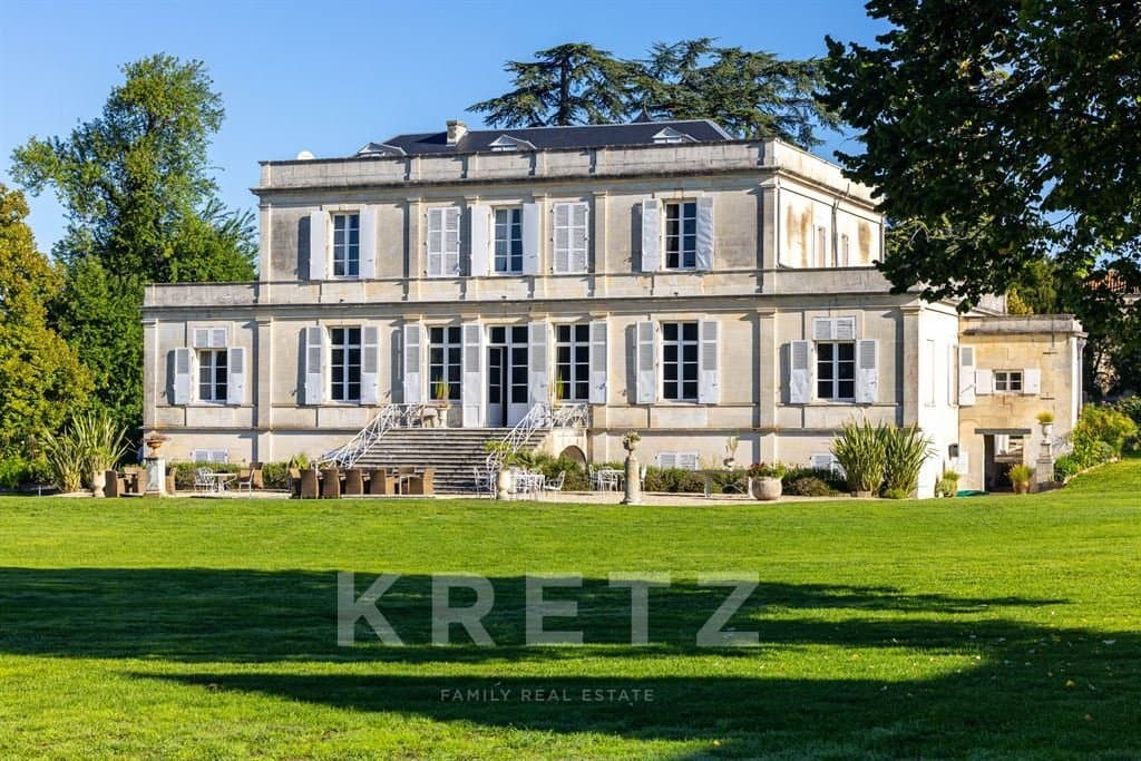 Renovated 19th Century Château With Guest House And Swimming Pool