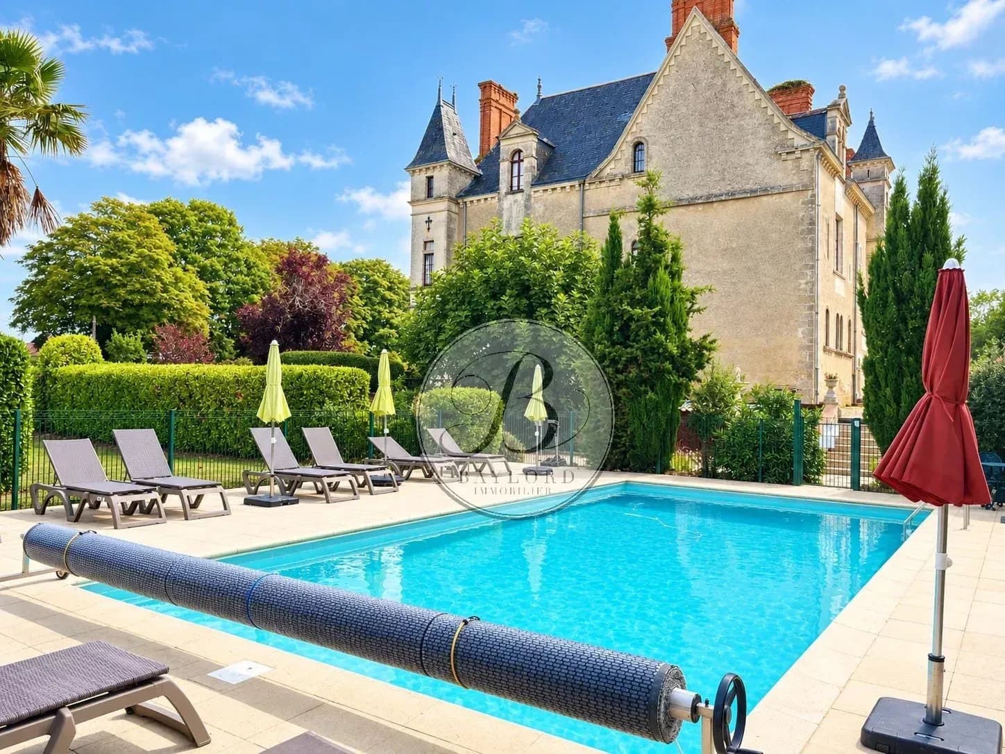 Elegant 17th Century Château with 22 Bedrooms and Vast Wooded Park 2