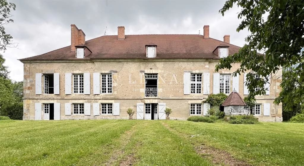 Authentic 17th Century Château With Historic Towers And Expansive Grounds