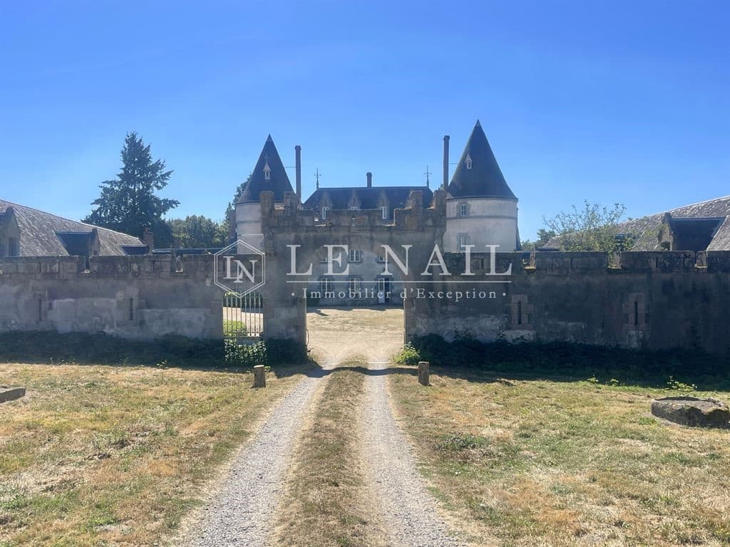 Exceptional Château with 7 Bedrooms and 266 Acres of Parkland