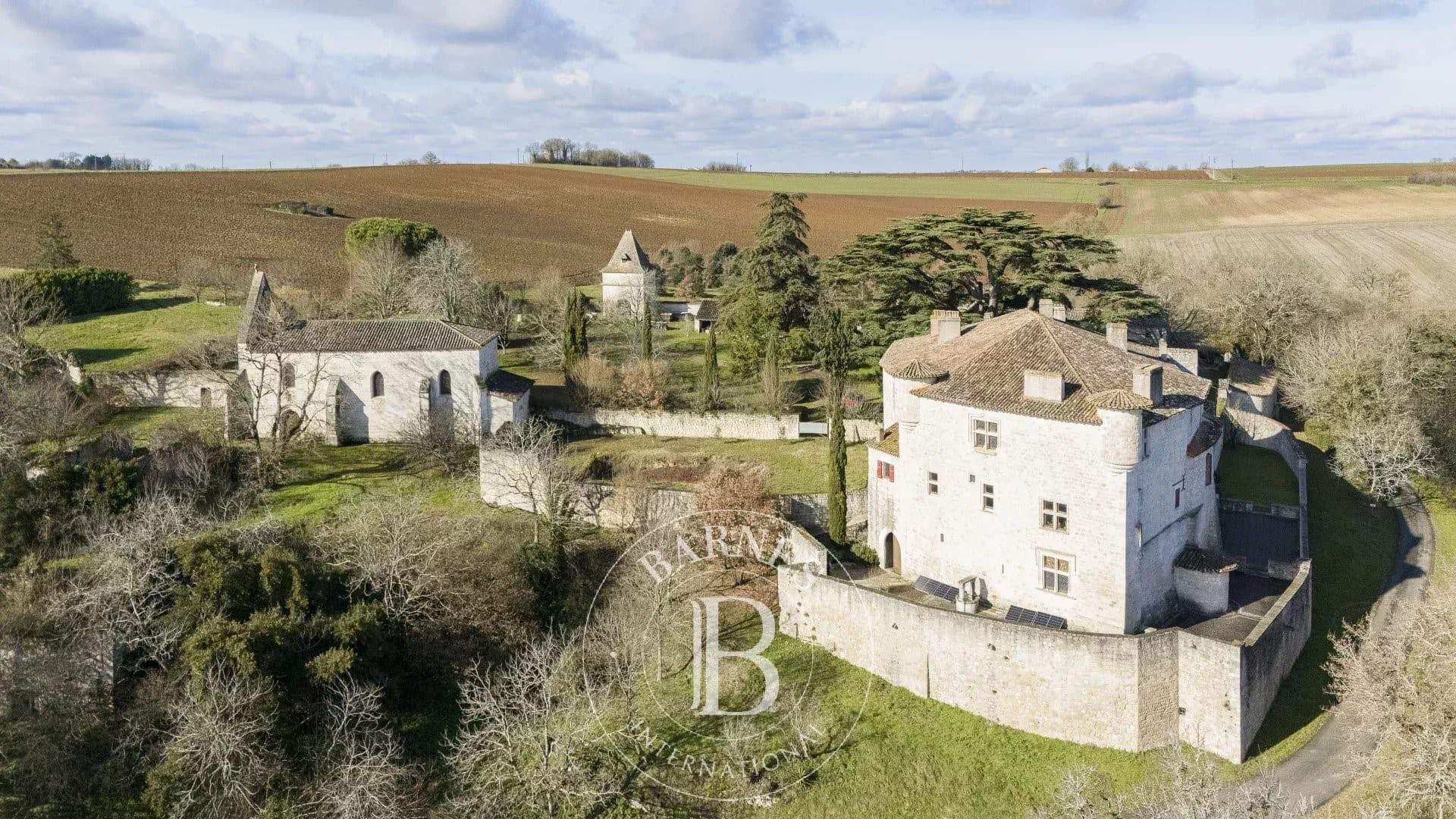 Historic 13th Century Castle With Stunning Valley Views — in Tarn-et-Garonne, Occitanie