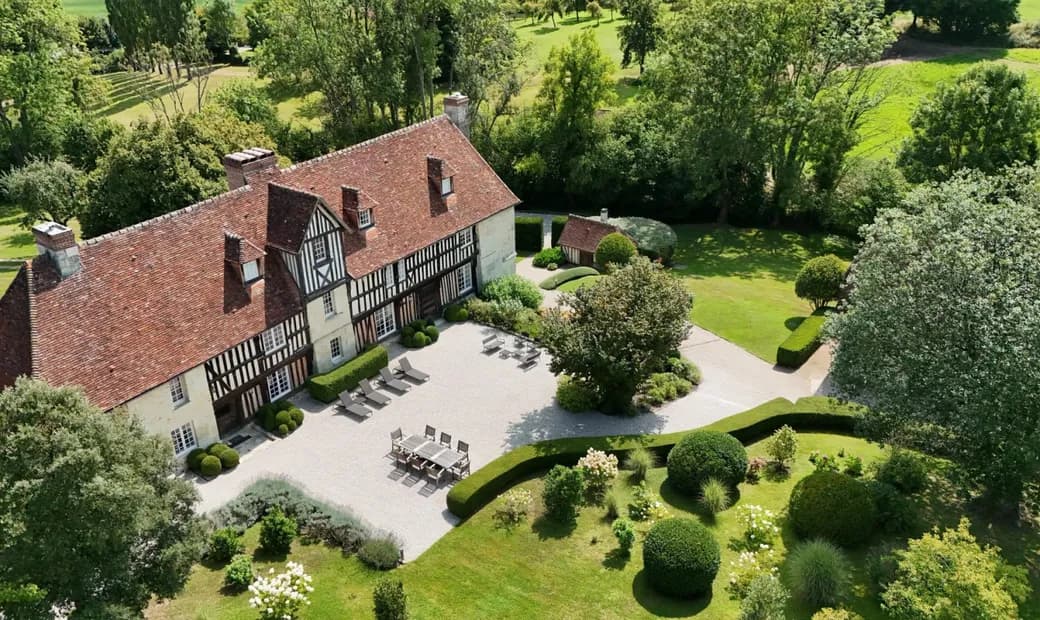 Luxurious 7-Bedroom Castle on Expansive Estate