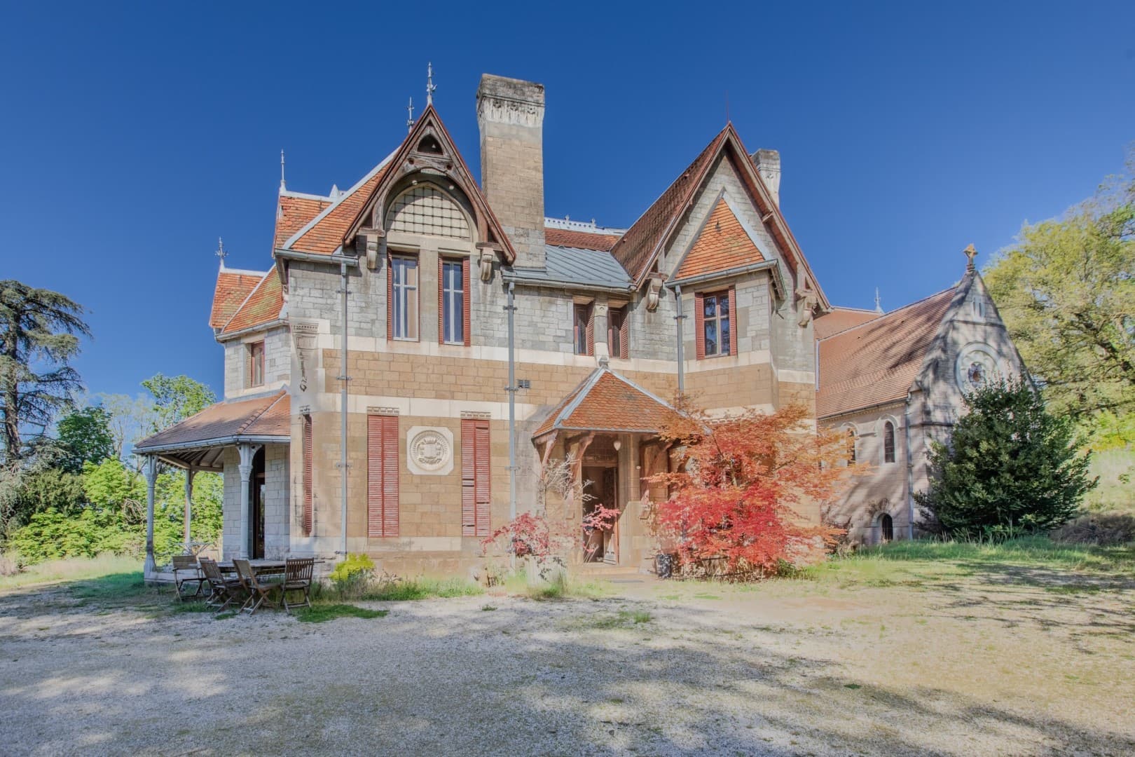 Elegant 19th Century Château With Park And Open Views — Château for sale in France
