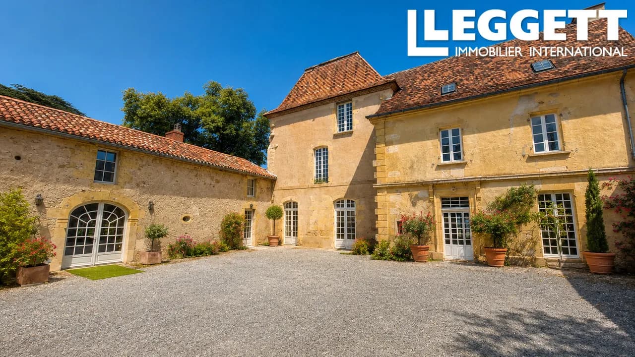 Historic French Château With Guest Wing and Restoration Potential 2