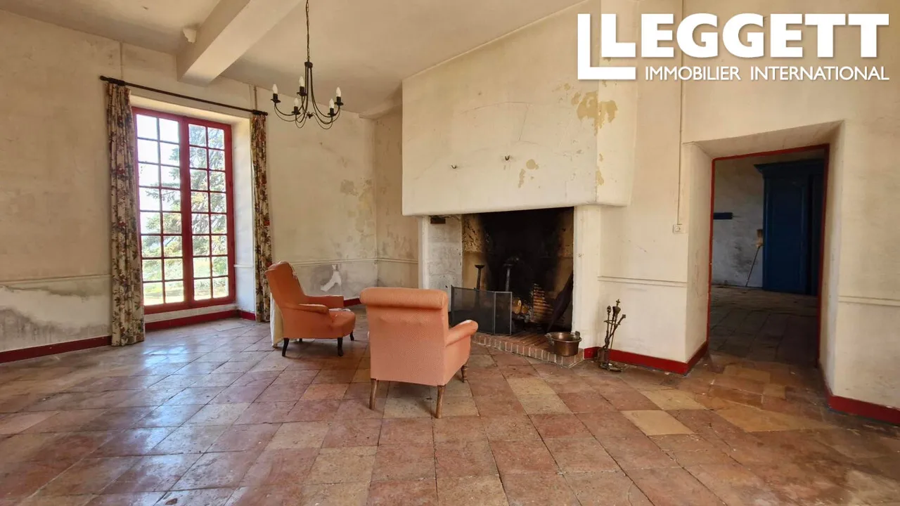Historic French Château With Guest Wing and Restoration Potential 4