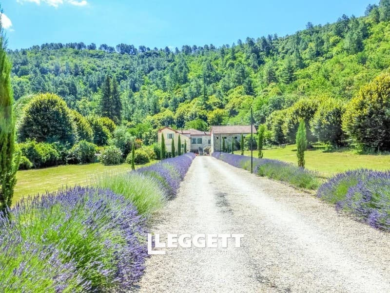 Historic Riverside Castle Near Cévennes National Park 3