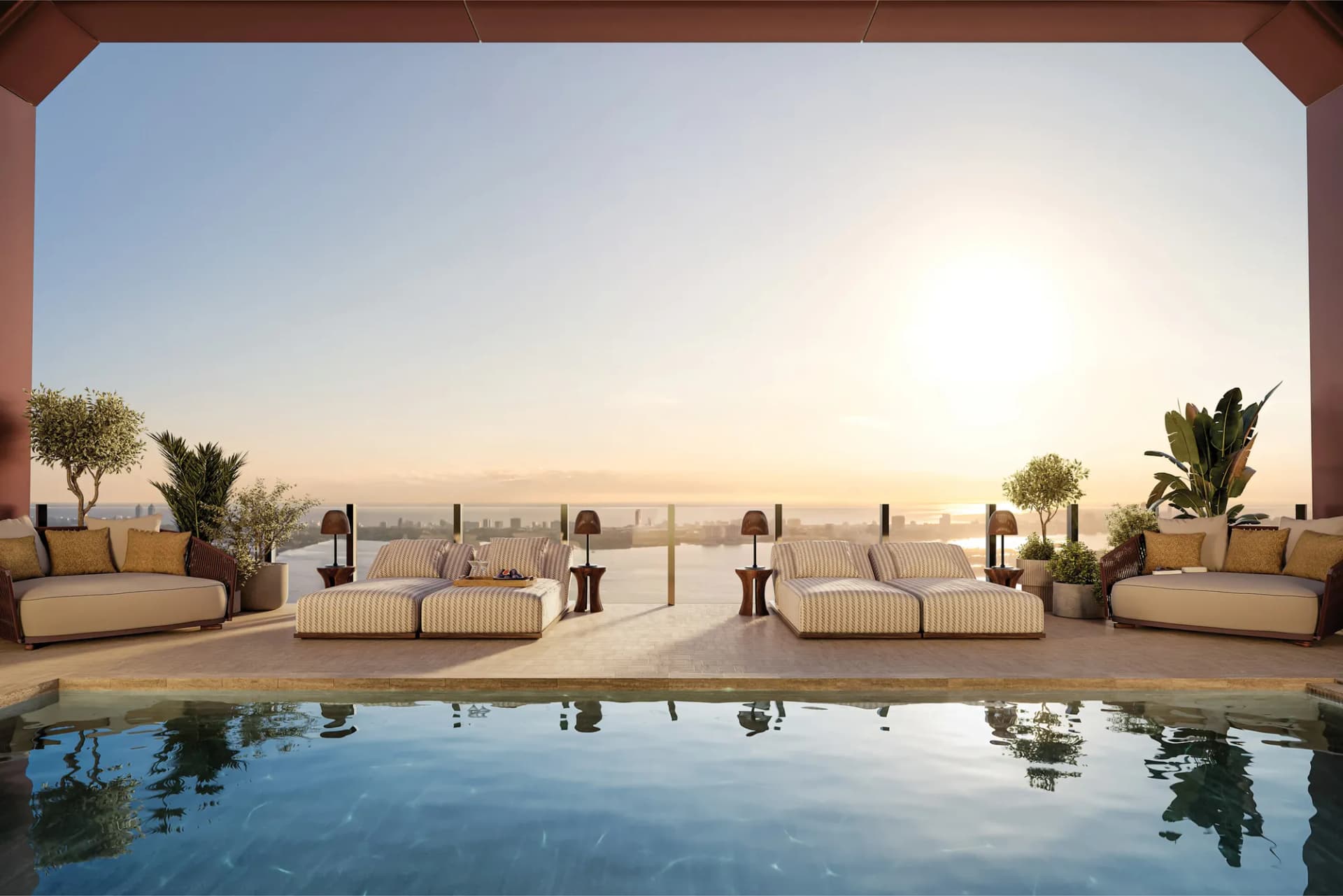 Villa Triplo: Luxurious Sky Villa with Private Pool and 360-Degree Bay Views