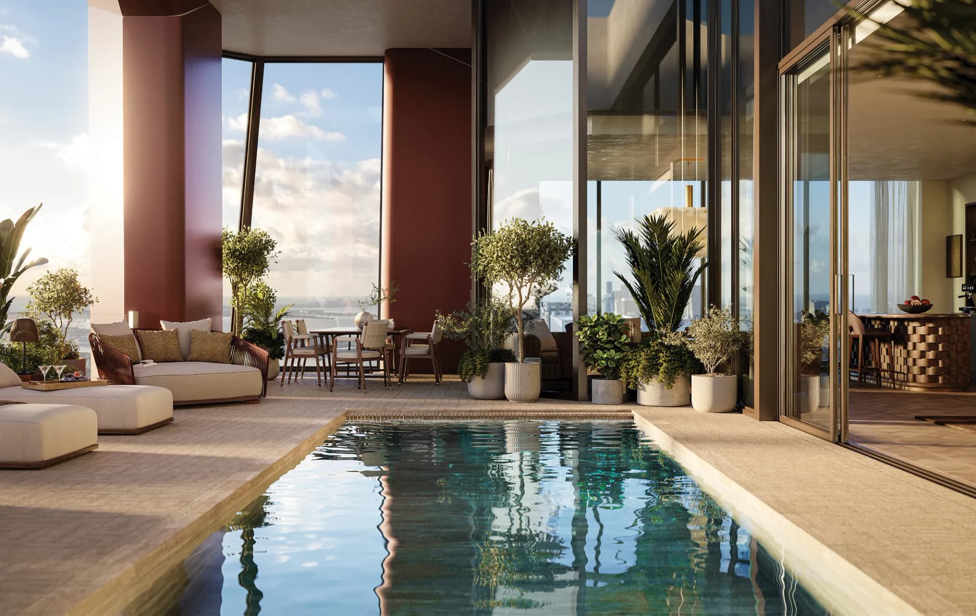 Villa Triplo: Luxurious Sky Villa with Private Pool and 360-Degree Bay Views 2