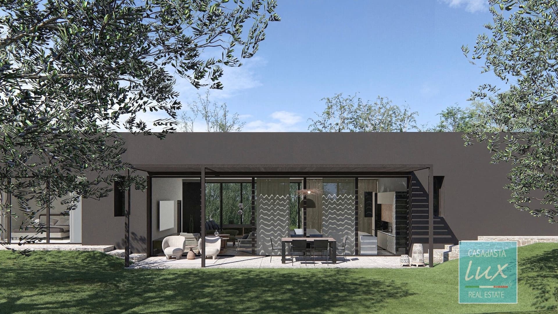 Contemporary Villa With Infinity Pool And Indoor Spa In Olive Grove 3
