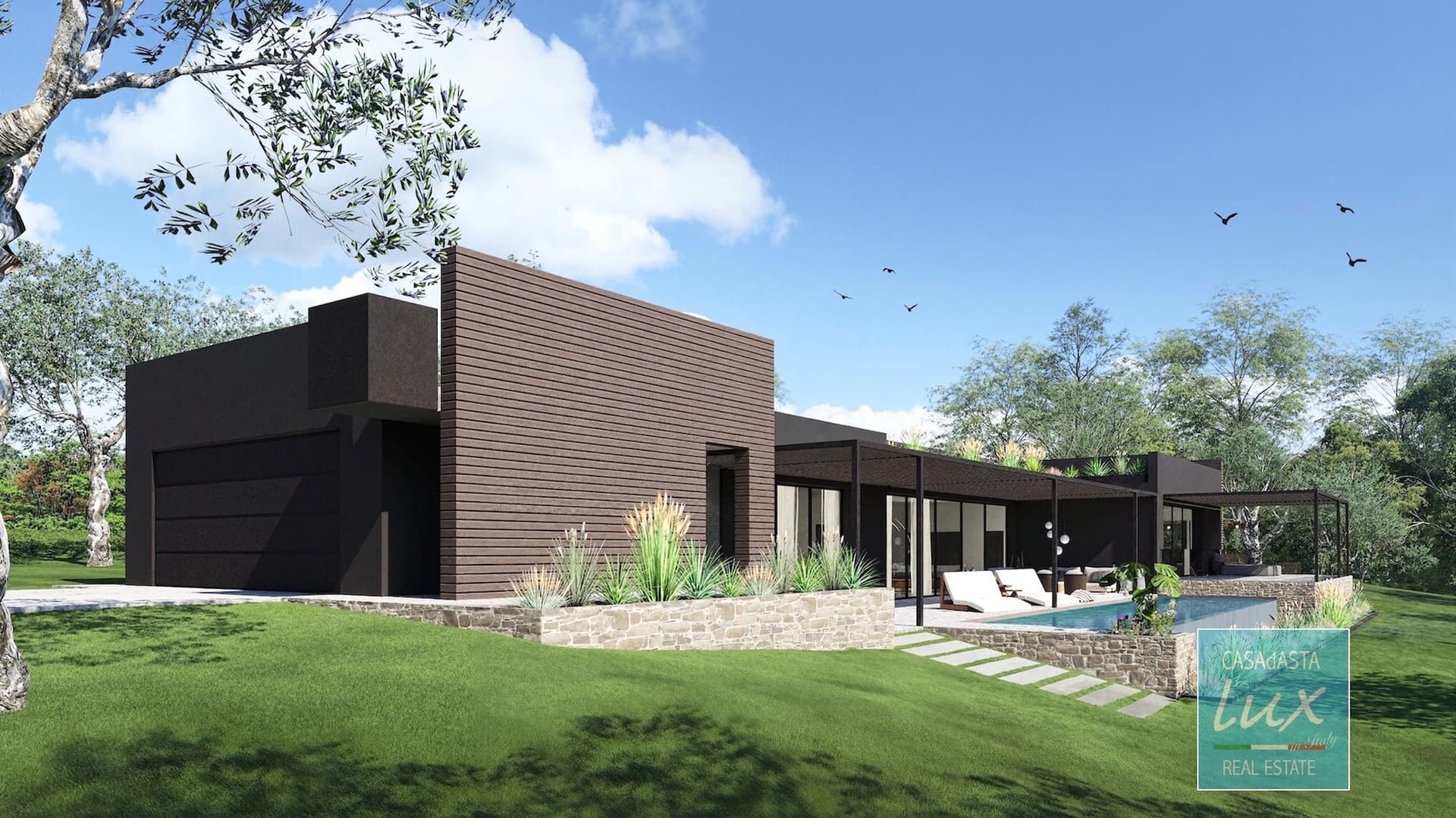 Contemporary Villa With Infinity Pool And Indoor Spa In Olive Grove 5