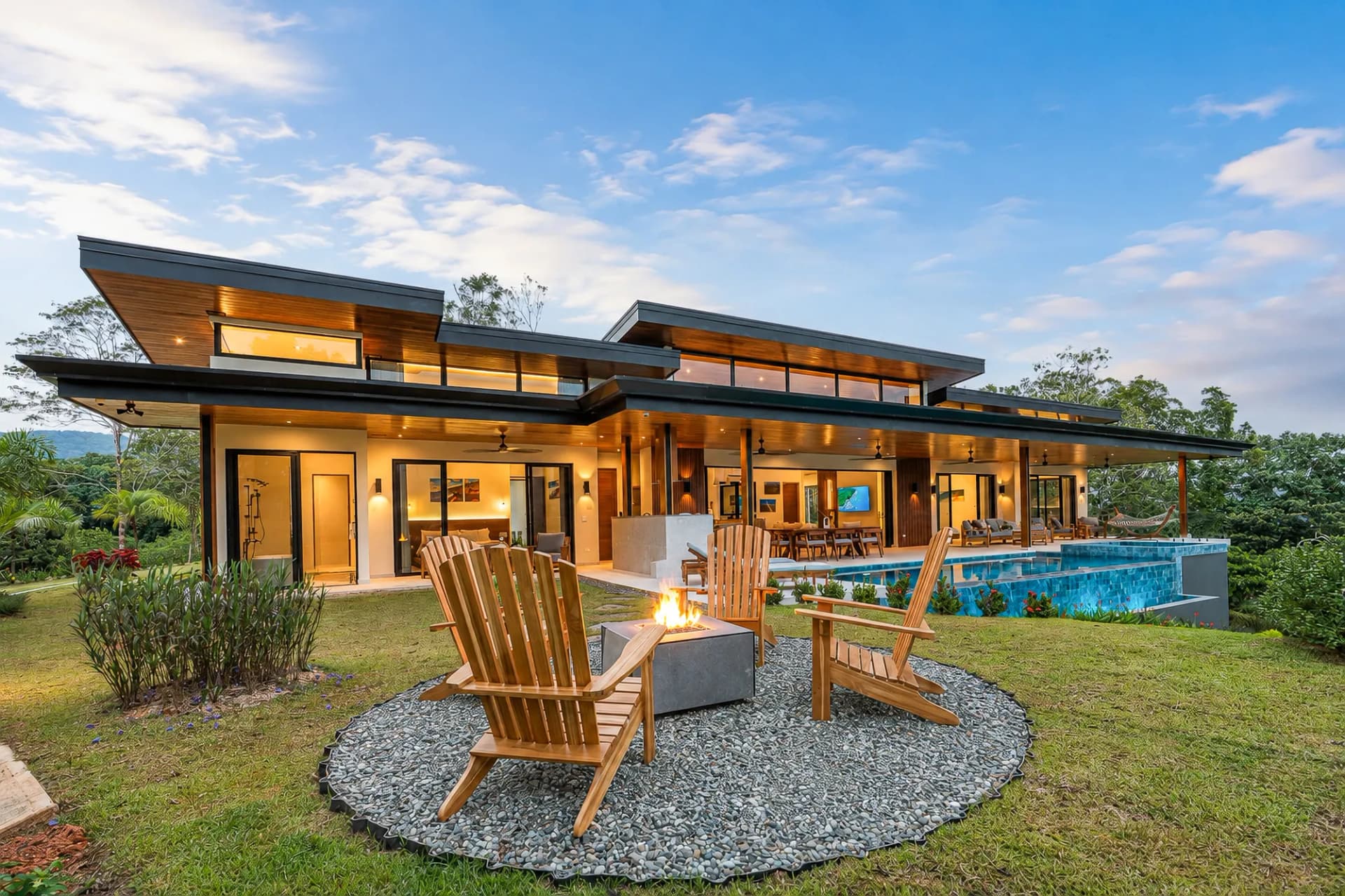 Luxury Modern Estate With Waterfall Views In Playa Dominical 2