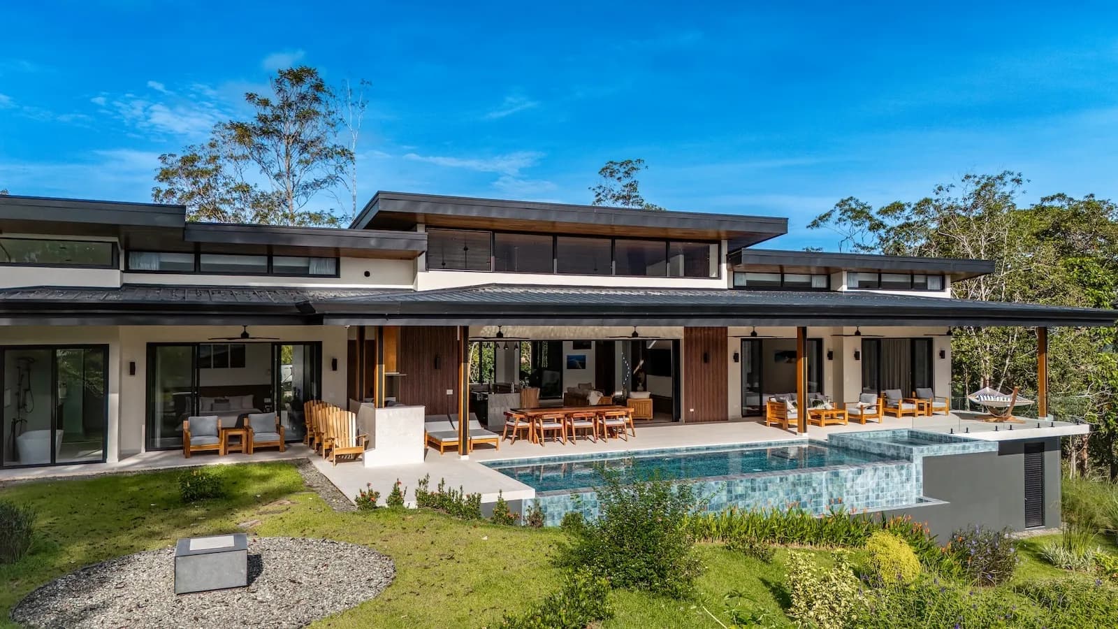 Luxury Modern Estate With Waterfall Views In Playa Dominical 3