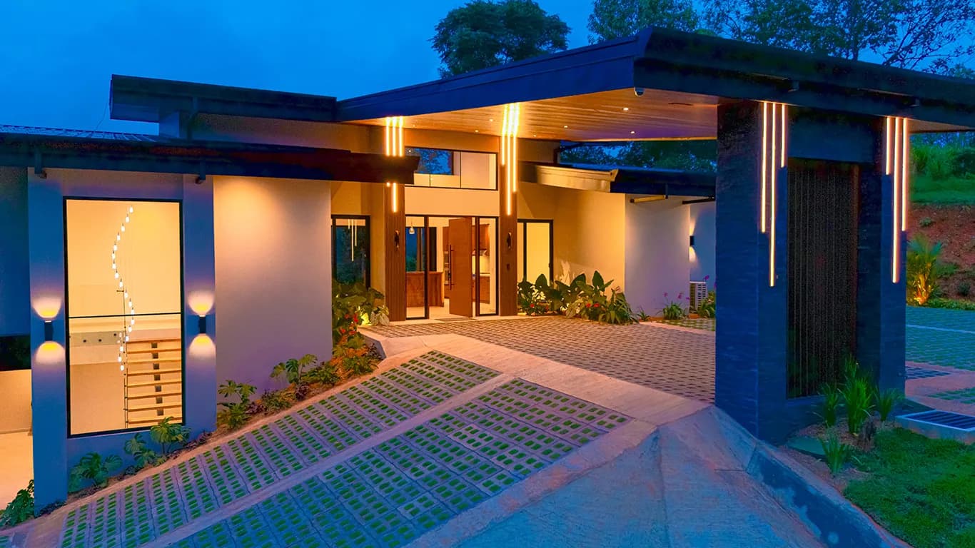 Luxury Modern Estate With Waterfall Views In Playa Dominical 4