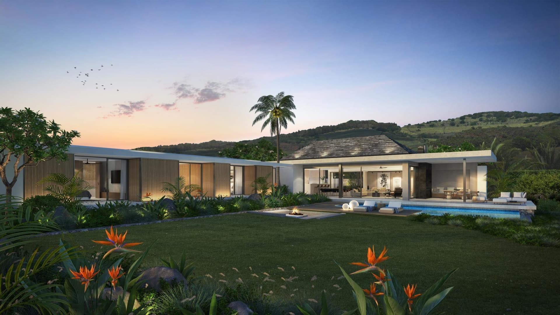 Luxury Villa with Private Terrace and Golf Views in Mauritius 2