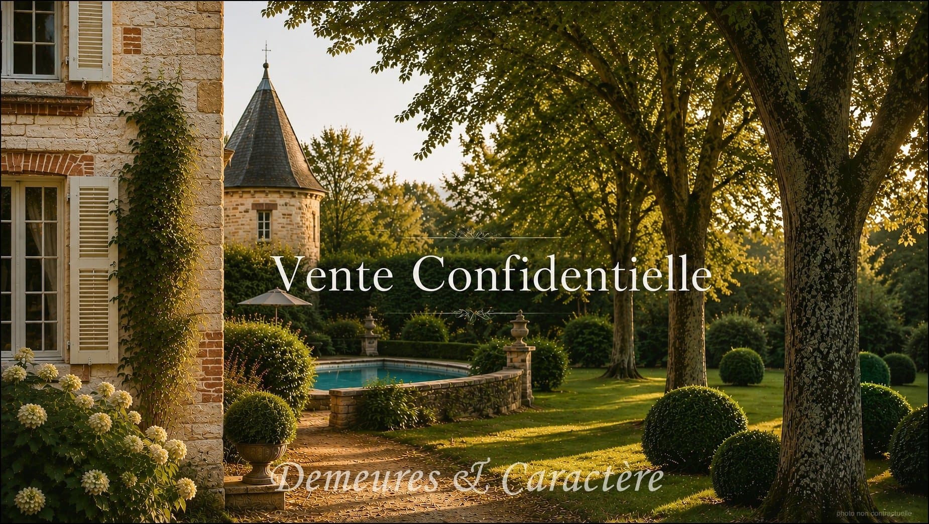 Château with Saltwater Pool and Lush Grounds Near Nantes — Château for sale in Nantes, France