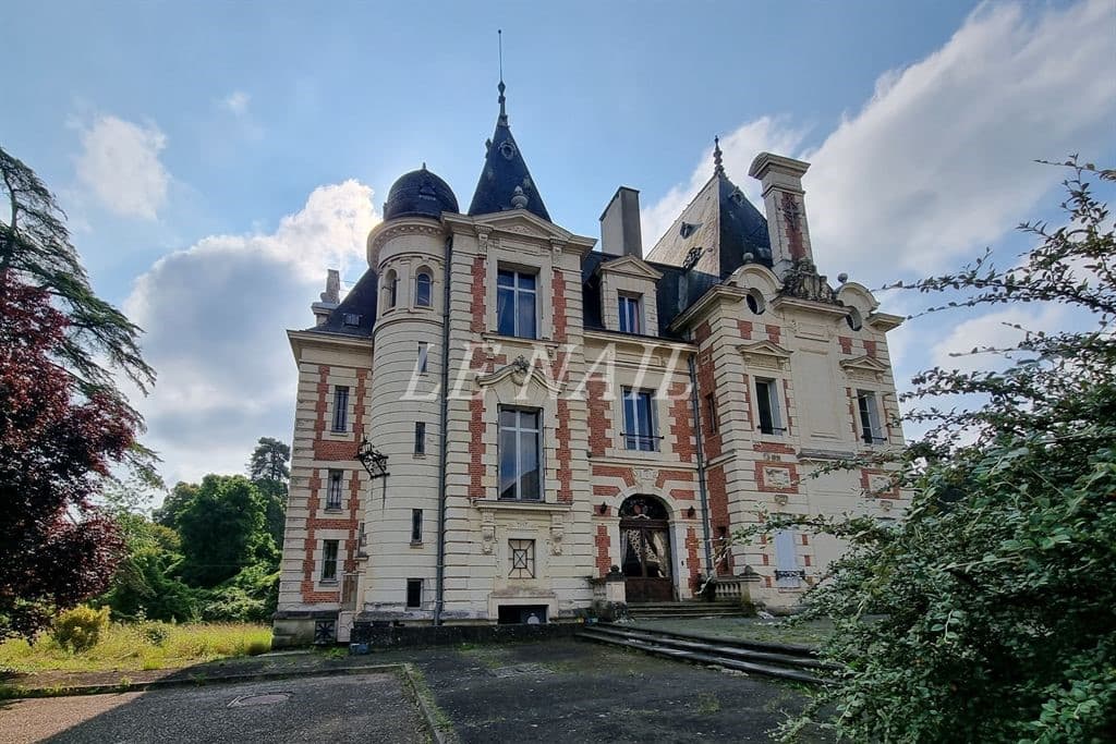 19th Century Castle with Extensive Grounds and Multiple Accommodations — in Sarthe, France