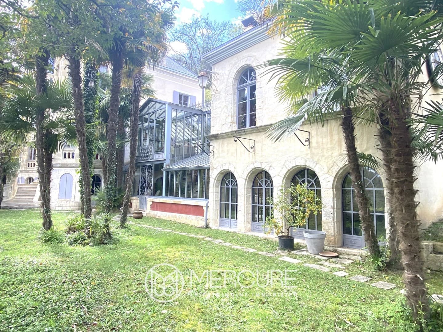 Elegant 19th Century Château with Landscaped Park and Heated Infinity Pool 2