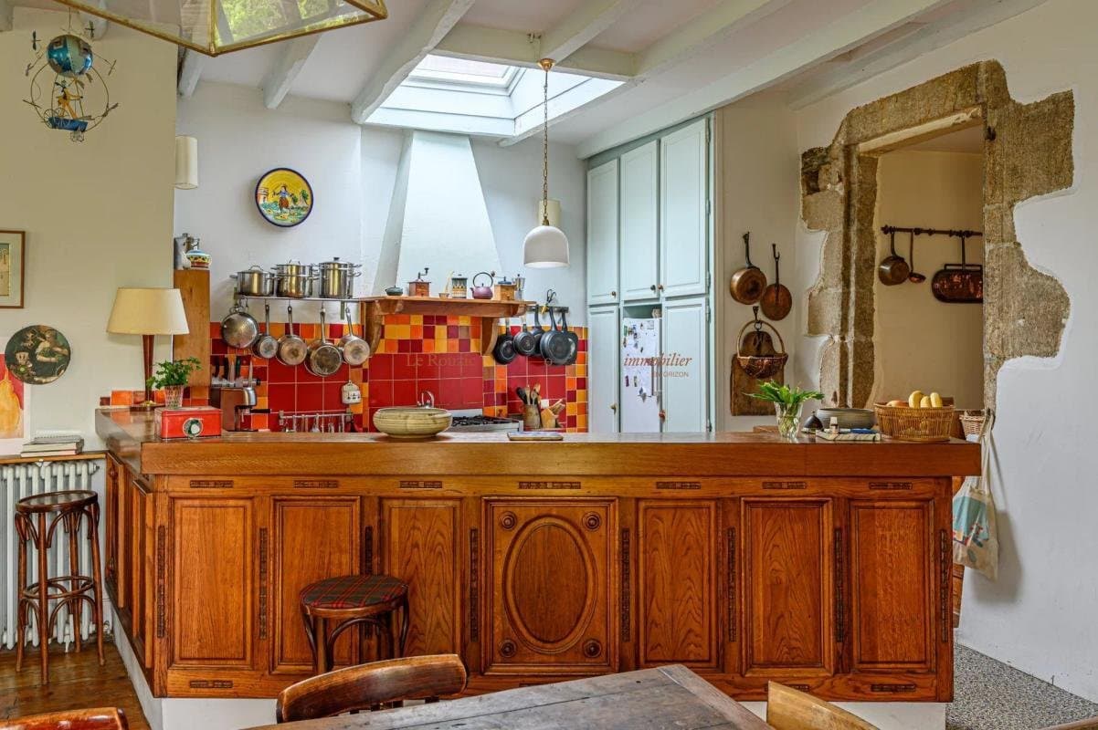17th Century Manor With Panoramic Park View In Rochefort-En-Terre 5