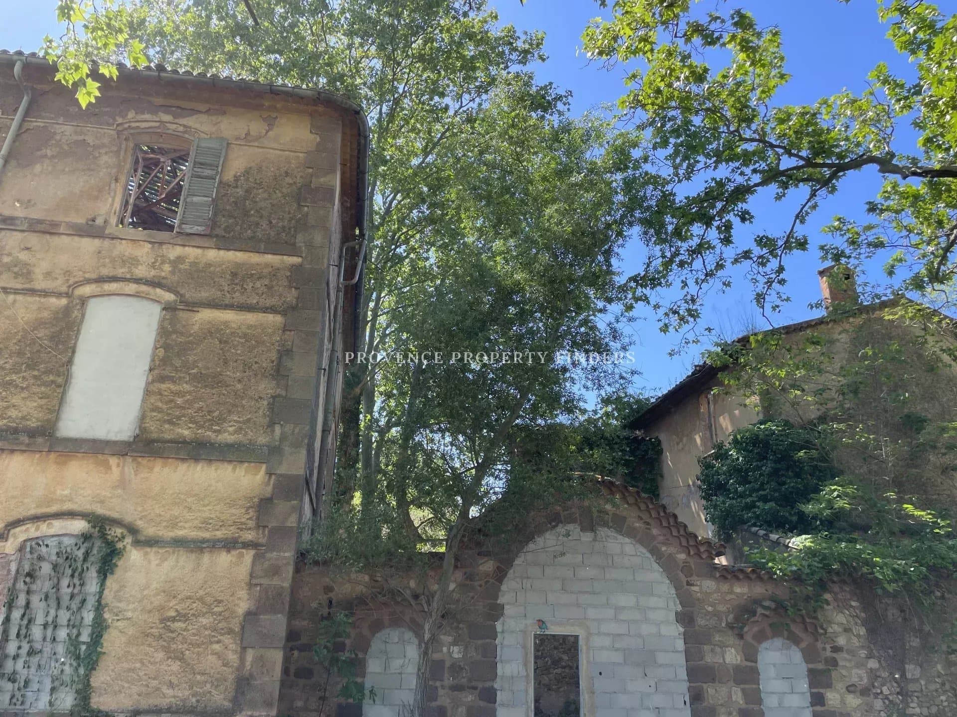 Restoration Opportunity for a Historic Castle in a Picturesque Landscape — in France